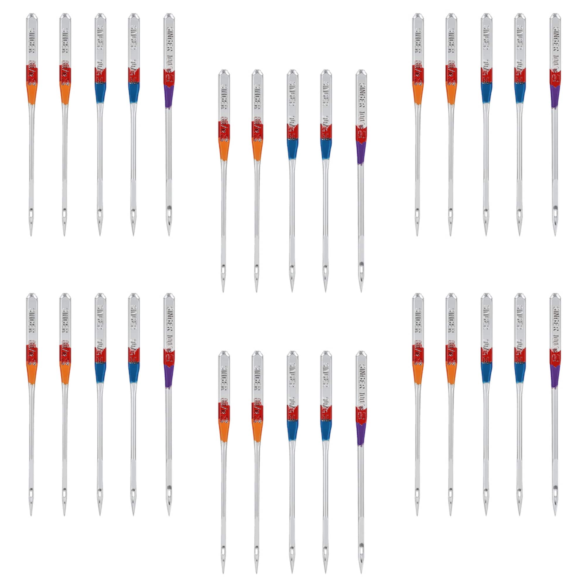 SINGER® Regular Point Sewing Machine Needles, 30ct.